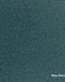 tissu lainage retard de feu polyester 440g bleu pétrole