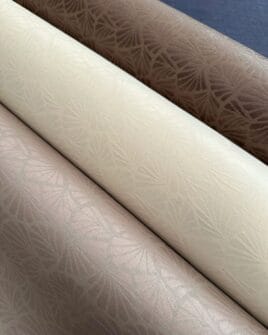 tissu polycoton enduit jacquard dinard