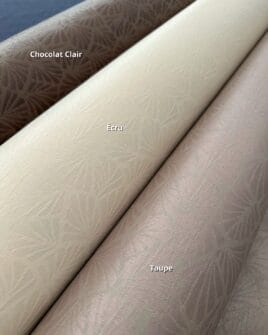 tissu polycoton enduit jacquard dinard