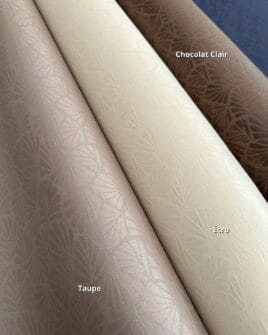 tissu polycoton enduit jacquard dinard