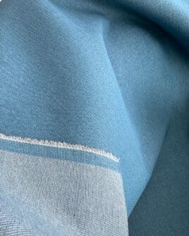 tissu jean 100% coton bleu indigo largeur 180cm