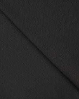tissu coton uni noir