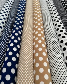 tissu crêpe polyester 10 coloris oeko tex