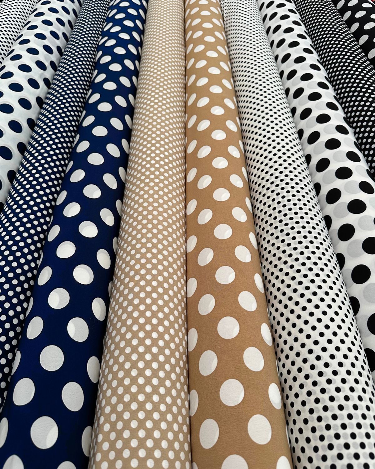 tissu crêpe polyester 10 coloris oeko tex