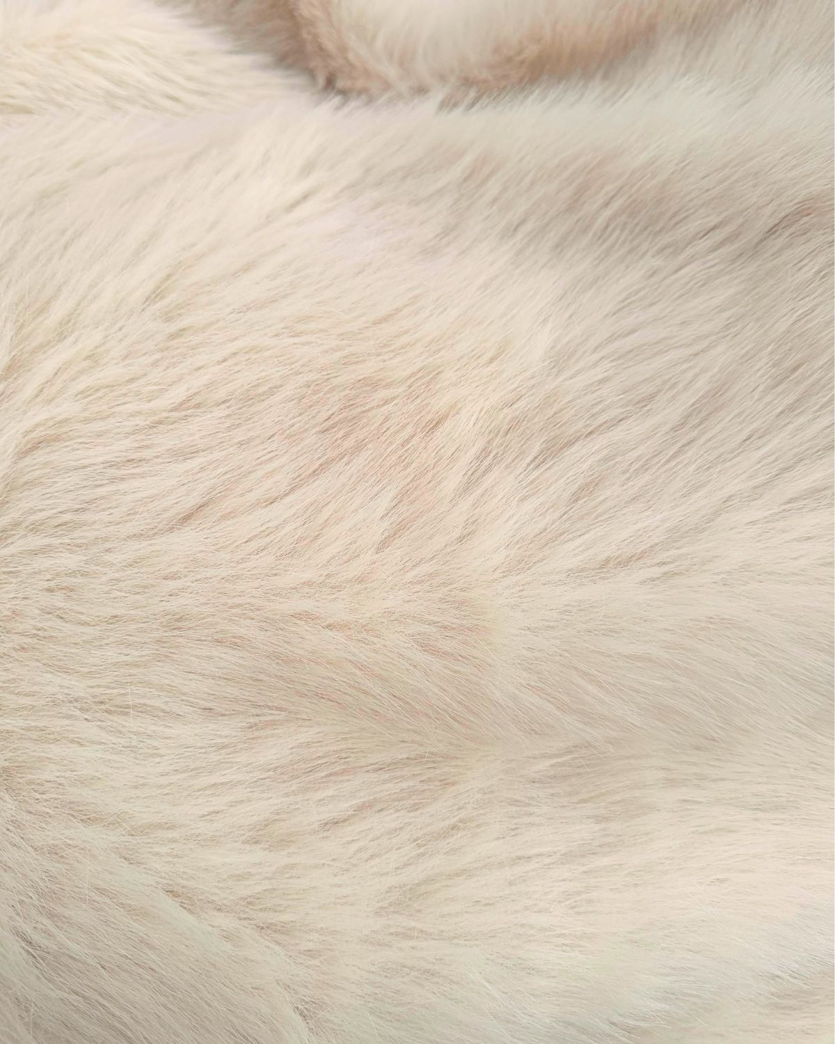 tissu fausse fourrure sugar écru