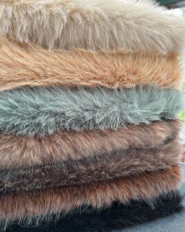 Fausse Fourrure Poils Longs