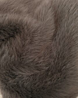 tissu fausse fourrure sugar taupe