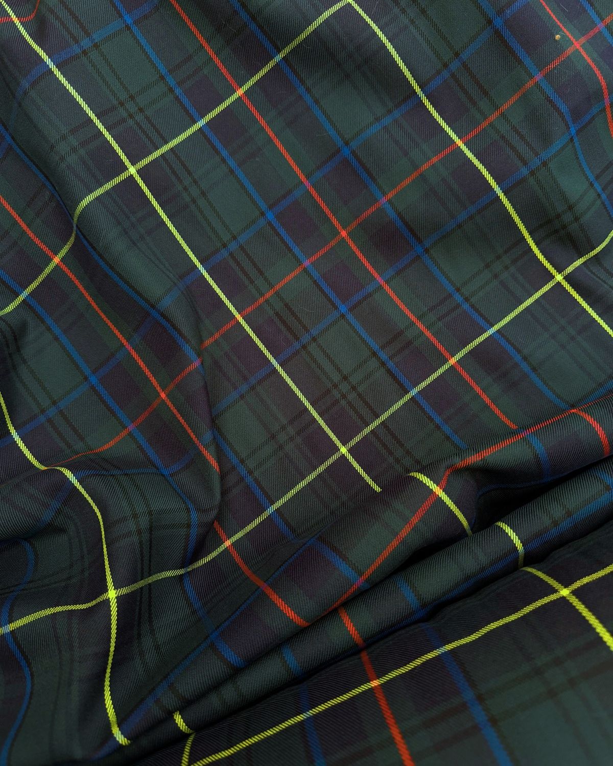 tissu tartan écossais vert sapin