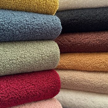 tissus teddy bouclettes 11 coloris
